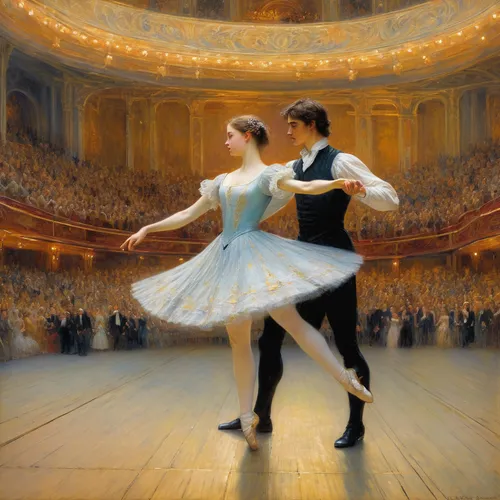 Write a romantic story about two dancers who meet at a performing arts centre.,ballroom dance,waltz,ballroom,ballet master,concert dance,latin dance,dancers,argentinian tango,dance,ballet,dancing coup