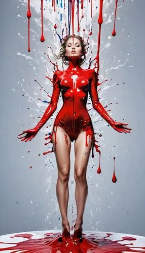 hard candy,bloodstream,maraschino,menstruation,red paint,red,Conceptual Art,Graffiti Art,Graffiti Art 08