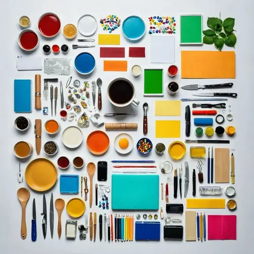 melamine,tableware,kitchenware,scrapbook supplies,art materials,cooking utensils,Unique,Design,Knolling