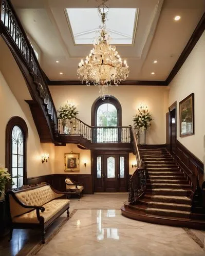 luxury home interior,entryway,hallway,lobby,entrance hall,foyer,luxury home,cochere,interior decor,family room,entryways,greystone,coffered,mansion,hovnanian,hallway space,contemporary decor,stucco ceiling,home interior,interior design,Illustration,Japanese style,Japanese Style 18