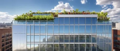 grass roof,roof garden,tishman,planta,sky ladder plant,glass building,microhabitats,microclimate,netzero,glass facade,ecolab,greenhouse effect,greentech,penthouses,growing green,roof landscape,cleantech,sustainable,envirocare,sustainability,Conceptual Art,Daily,Daily 02