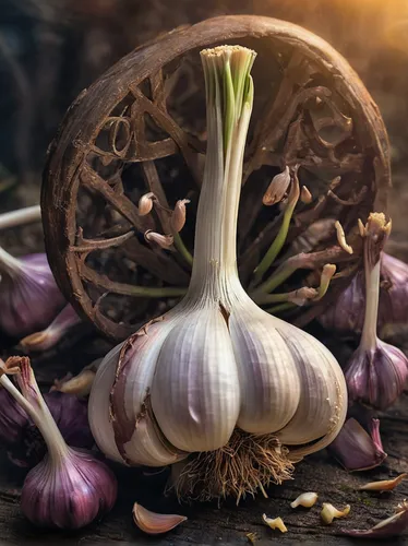 In a dystopian future, a clove of garlic holds the key to humanity's survival.,cultivated garlic,clove garlic,persian onion,a clove of garlic,onion bulbs,head of garlic,clove of garlic,still life with