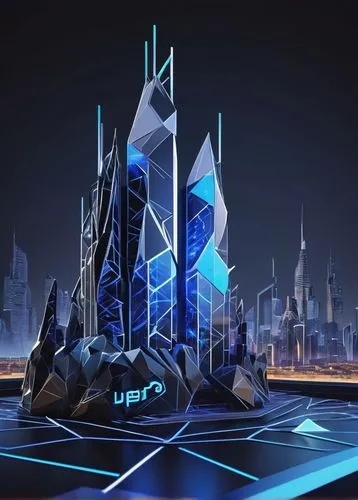 Modern rego payment architecture, sleek futuristic design, metallic silver and black color scheme, intricate circuitry patterns, glowing blue LED lights, complex geometric shapes, high-tech futuristic