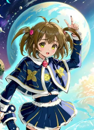 starry sky,sakiko,mihoko,wakako,renko,syaoran,megumi,tsugumi,planetaria,haruhi,fujisaki,hideyoshi,arle,kumiko,mihoshi,kururi,sailor,chizuru,yanmei,cardcaptor,Anime,Anime,Traditional