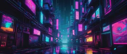 cyberpunk,vapor,colorful city,shinjuku,neon arrows,neon,tokyo,tokyo city,neon lights,alley,neon coffee,neon light,alleyway,neon ghosts,ultraviolet,cyber,metropolis,cityscape,urban,aesthetic,Conceptual Art,Daily,Daily 05