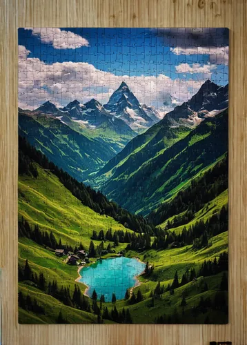 jigsaw puzzle,mountain scene,panoramic landscape,mountain landscape,tileable patchwork,mountainous landscape,playmat,landscape mountains alps,lego frame,schrecksee,cross-stitch,bernese alps,ceramic tile,high alps,landscape background,slide canvas,zermatt,mountains,bernese oberland,canton of glarus,Photography,Artistic Photography,Artistic Photography 12