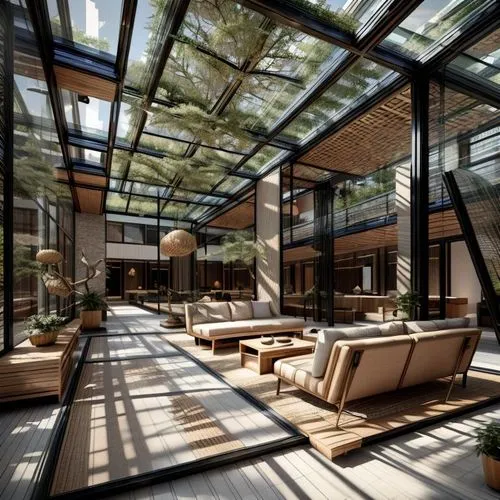 atriums,atrium,wintergarden,glass roof,conservatory,sunroom,hotel w barcelona,hotel lobby,glasshouse,amanresorts,inside courtyard,lobby,patios,interior modern design,orangerie,cochere,rotana,sofitel,courtyard,conservatories