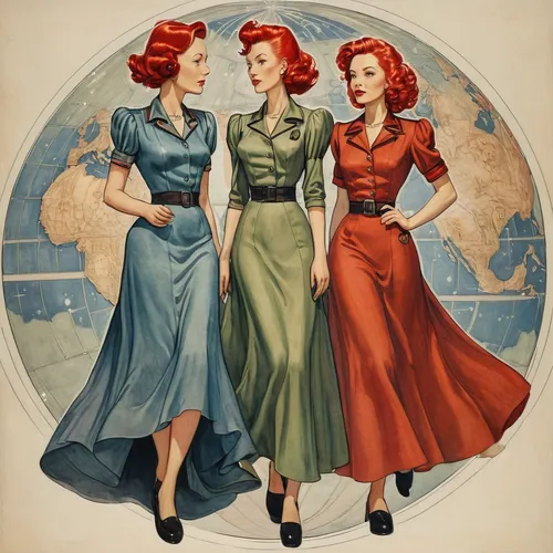 1940 women,retro pin up girls,retro women,vintage girls,vintage women,pin up girls,retro 1950's clip art,pin-up girls,vintage 1950s,sewing pattern girls,atomic age,pin ups,fifties,vintage fashion,50's style,vintage clothing,vintage illustration,1950s,pin up,women's clothing,Illustration,Paper based,Paper Based 29