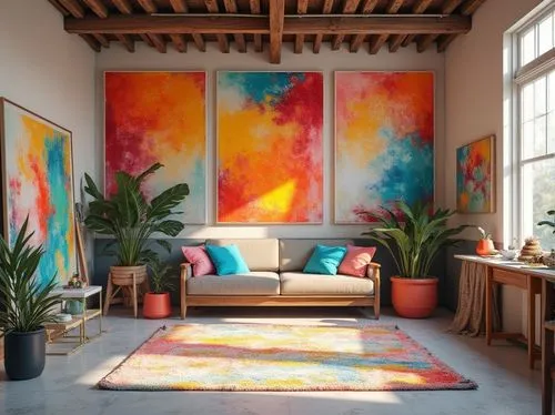 bohemian art,boho art,modern decor,boho art style,contemporary decor,interior decor,interior design,living room,livingroom,sitting room,apartment lounge,tapestries,interior decoration,great room,loft,home interior,decor,wall decor,wall decoration,paintings,Photography,General,Realistic