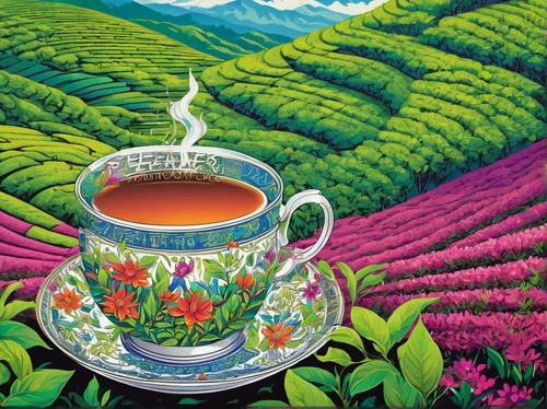 tea field,tea art,coffee tea illustration,ceylon tea,tea garden,darjeeling tea,assam tea,flower tea,tea plantations,tea zen,blooming tea,maojian tea,a cup of tea,china tea,watercolor tea,houkui tea,tea plantation,vietnamese lotus tea,tea plant,heart tea plantation,Illustration,Vector,Vector 21