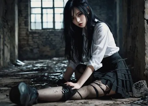 chthonic,gothika,asagi,gothic style,gothic woman,gothic,hanako,gothic dress,yuria,kayako,gothic portrait,dark gothic mood,jurata,sukeban,orin,monami,desecrate,floorboards,misa,mikami,Photography,Fashion Photography,Fashion Photography 26