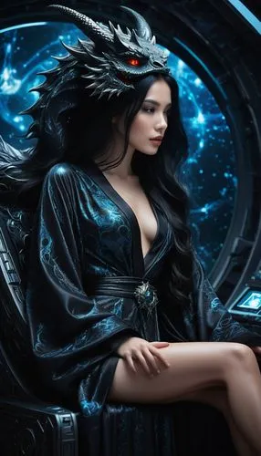 fantasy picture,dark angel,selene,fantasy woman,queen of the night,fantasy art,Conceptual Art,Fantasy,Fantasy 11