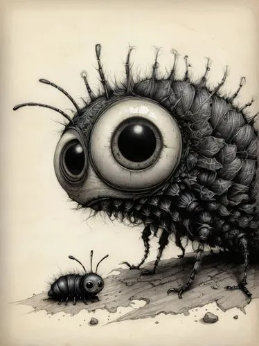 diterlizzi,porcellio,botfly,phidippus,crawly,wood dung beetle,beetle fog,megacles,insecta,brush beetle,woodlice,parasitoid,antlion,insectivore,beholders,habitant,myriapods,shoofly,eyelash,weevil,Illustration,Black and White,Black and White 16