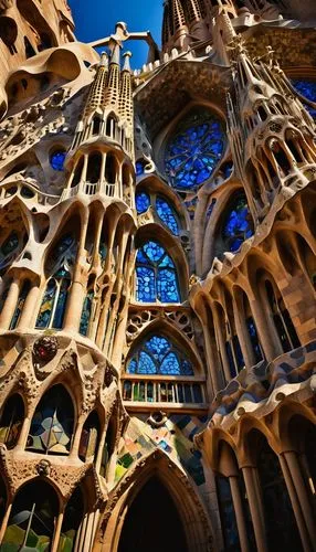 sagrada familia,gaudi,gaudi park,guell,park güell,sagrada,barcelone,barcellona,pedrera,san galgano,barcelona,bcn,hotel w barcelona,celona,roussillon,the palau de la música catalana,buttressed,buttresses,eixample,monreale,Conceptual Art,Oil color,Oil Color 19