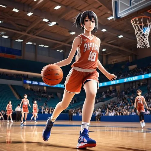 basketball player,teppei,woman's basketball,sports girl,sakuragi,nanako,Photography,General,Realistic