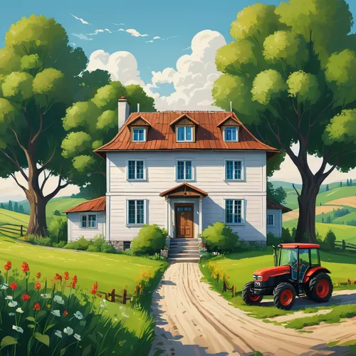 farm house,farm landscape,farmstead,home landscape,farm background,rural landscape,farmhouse,country house,country cottage,country estate,country side,farm,farm tractor,countryside,tractor,houses clipart,the farm,red barn,rural,little house,Conceptual Art,Fantasy,Fantasy 14