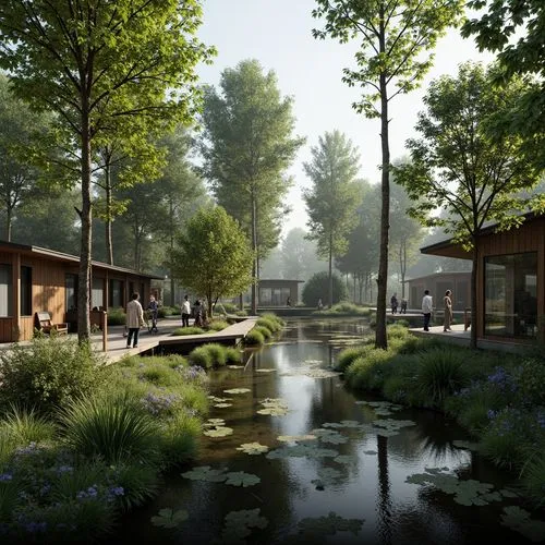 riverwood,streamwood,render,3d rendering,netherwood,renderings,springwood,millstream,ecovillage,cryengine,3d rendered,riverwoods,greenforest,ecopark,crytek,rivervale,oakhurst,ecovillages,landscape design sydney,urban park