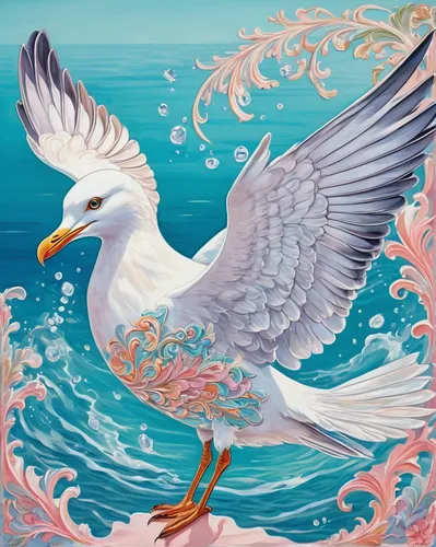 birds of the sea,sea bird,dove of peace,sea birds,seabird,constellation swan,sea-gull,silver seagull,sea swallow,sea gull,sea gulls,flying sea gulls,herring gulls,seagull,doves of peace,bird painting,migratory birds,kelp gull,gulls,peace dove,Conceptual Art,Fantasy,Fantasy 24