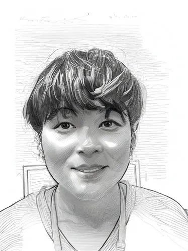 paeonie,samcheok times editor,artist portrait,caricature,graphite,png transparent,potrait,digital drawing,tan chen chen,songpyeon,baozi,guk,pekapoo,portrait of christi,caricaturist,digital art,digital