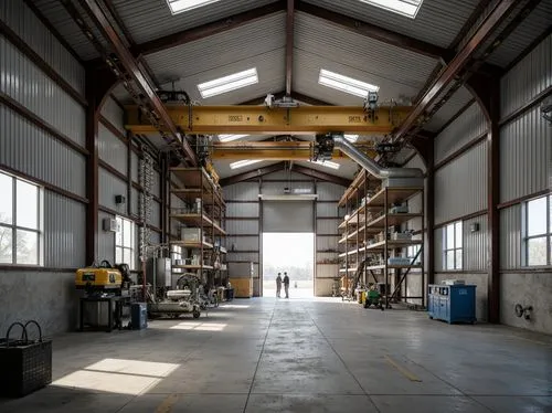 dogpatch,industrial hall,saltworks,hangar,boatworks,boatyards,warehouse,factory hall,locomotive shed,hangars,metaldyne,the boiler room,usine,lumberyard,loading dock,freight depot,auto repair shop,empty factory,warehousing,boatshed