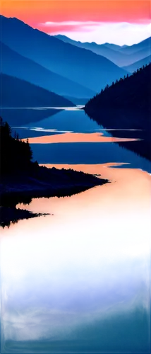 evening lake,waterscape,loch,llyn,mountainlake,water scape,lochan,purple landscape,river landscape,morning illusion,lake,high mountain lake,lake baikal,virtual landscape,mountain lake,reflection of the surface of the water,mirror water,reflection in water,acid lake,reflexed,Illustration,Paper based,Paper Based 23