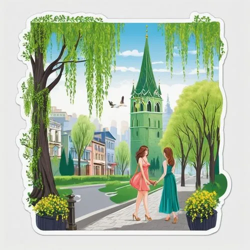 paris clip art,houses clipart,background vector,children's background,scrapbook clip art,landscape background,springtime background,smolny,fairy tale icons,cheboksary,basil's cathedral,vologda,obninsk,fairyland,cherkasy,yaroslavl,background design,summer clip art,spring background,fairy tale,Unique,Design,Sticker