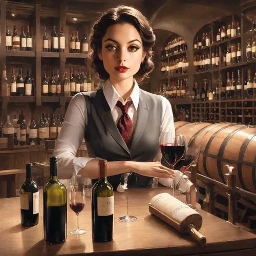 bartender,sommelier,vermouth,barmaid,milioti,barkeeper