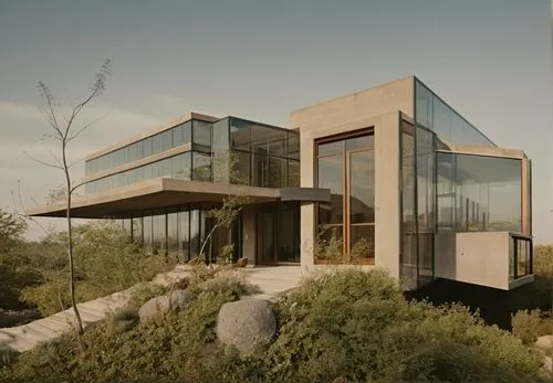 dunes house,snohetta,cubic house,glass facade,cantilevered,modern house,modern architecture,bohlin,structural glass,cantilevers,mid century house,zumthor,corten steel,cube house,prefab,tonelson,3d rendering,house in the mountains,siza,forest house,Photography,General,Cinematic