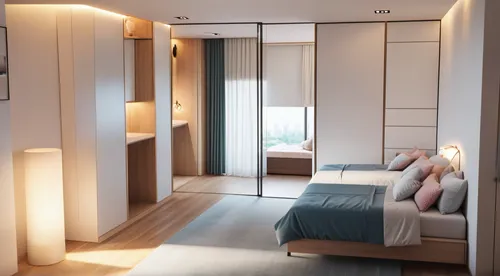 leds, minimalist, modern, youn american girls room,aircraft cabin,modern room,room divider,capsule hotel,hallway space,3d rendering,sky apartment,walk-in closet,cabin,japanese-style room,render,guest 