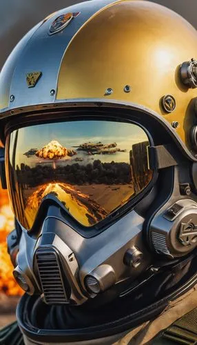 Exosquad, на забрале отражение ядерного взрыва,motorcycle helmet,soldier's helmet,construction helmet,aviator sunglass,football helmet,astronaut helmet,fighter pilot,batting helmet,safety helmet,helme