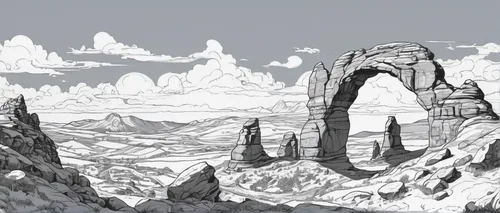 hoodoos,cloud mountain,karst landscape,mountainous landforms,backgrounds,giant mountains,mountain settlement,rock formations,mountains,mountain plateau,mountain world,ruined castle,swampy landscape,ruins,mountainous landscape,high mountains,cloud mountains,5 dragon peak,mountain range,moutains,Illustration,Black and White,Black and White 20