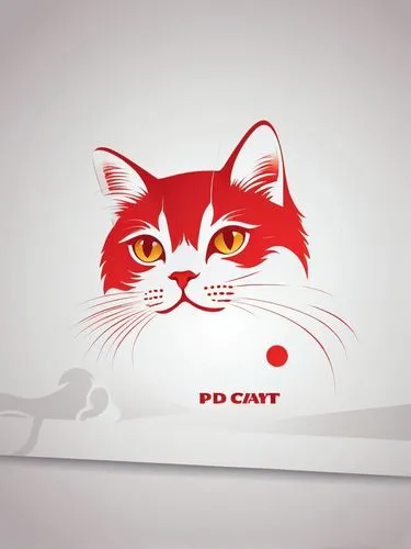 cat vector,catv,red cat,pussycat,cat cartoon,kitkat,Unique,Design,Logo Design