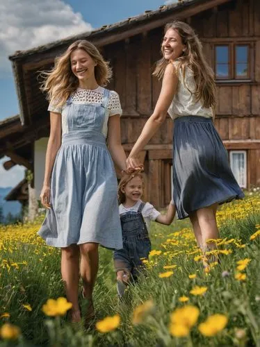 scandinavians,countrywomen,country dress,estonians,allgäu kässspatzen,heidi country,Photography,General,Natural