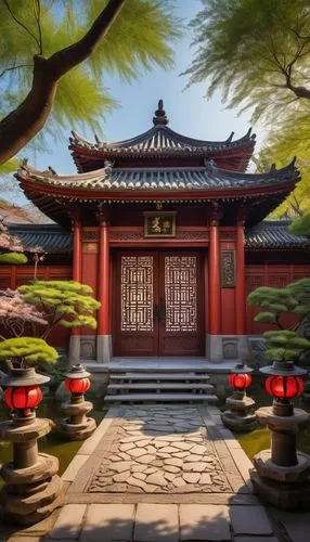 asian architecture,dojo,buddhist temple,hyang garden,dongbuyeo,hanhwa,hall of supreme harmony,shuozhou,goryeo,gudeok,hengdian,hanok,gyeongbokgung,chuseok,qibao,changgyeonggung palace,zhaozhou,soochow,confucian,japanese shrine,Illustration,American Style,American Style 11