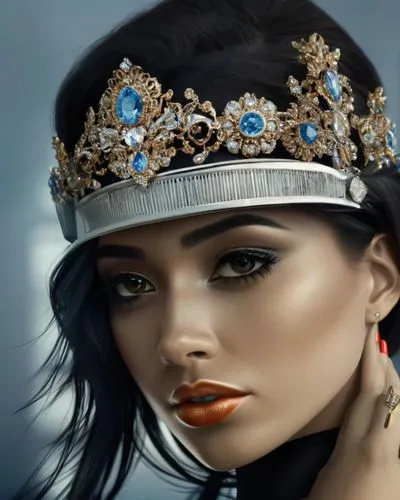 miss circassian,indian headdress,diadem,ancient egyptian girl,headdress,headpiece,cleopatra,women's accessories,oriental princess,the hat of the woman,assyrian,bridal accessory,bridal jewelry,jeweled,