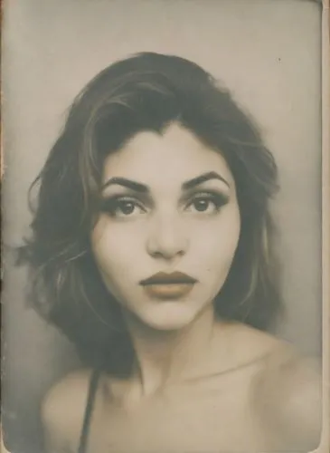 farrokhzad,tintype,vintage female portrait,vintage woman,googoosh,vintage girl,Photography,Polaroid