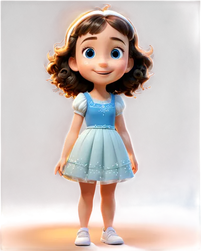 agnes,cute cartoon character,a girl in a dress,doll dress,tiana,princess anna,princess sofia,lilo,cute cartoon image,moana,little girl dresses,dress doll,disney character,animated cartoon,the girl in nightie,clay animation,wonder,female doll,little girl fairy,little girl in pink dress,Unique,3D,3D Character