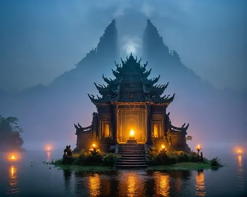 thai temple,buddhist temple complex thailand,tailandia,stone pagoda,asian architecture,vietnam,hanoi,phnom,southeast asia,cambodia,thai,guilin,ha noi,laos,thai buddha,thailand,mekong,viet nam,thailands,water lotus,Photography,Artistic Photography,Artistic Photography 10