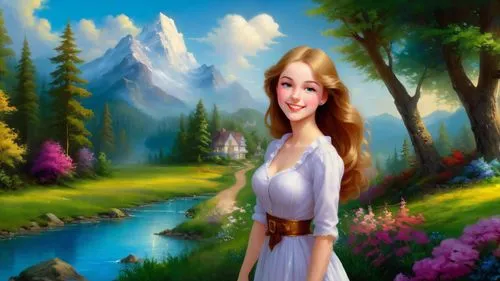 fantasy picture,landscape background,fantasy art,tuatha,nature background,forest background,celtic woman,background view nature,aerith,beleriand,children's background,lorien,photo painting,fairy tale character,princess anna,beren,portrait background,xanth,creative background,fairyland