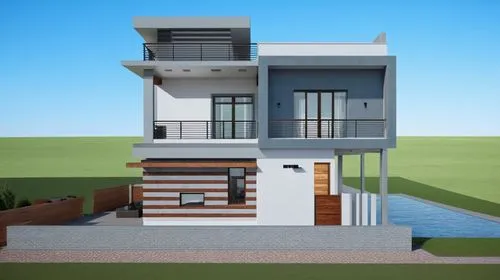 modern house,3d rendering,sketchup,mid century house,two story house,modern architecture,renders,cubic house,residential house,render,habitaciones,casina,vivienda,residencial,smart house,3d rendered,revit,model house,dreamhouse,3d render,Photography,General,Realistic