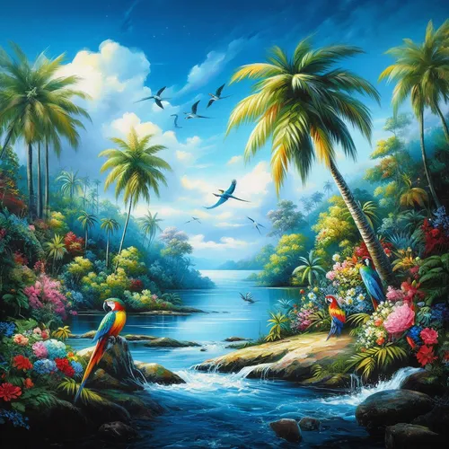 tropical birds,tropical sea,tropical island,an island far away landscape,coastal landscape,sea landscape,delight island,tropical animals,landscape background,tropical bloom,ocean paradise,tropical house,tropical jungle,tropics,tropical floral background,bird kingdom,beach landscape,tropical beach,tropical tree,garden of eden