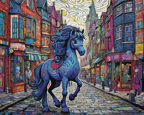 colorful horse,unicorn art,painted horse,carnival horse,unicorn background,bremen town musicians,griffon bruxellois,honfleur,dream horse,david bates,rainbow unicorn,horse-heal,my little pony,weehl horse,equine,carousel horse,a horse,belgian horse,horse,unicorn,Illustration,Black and White,Black and White 15