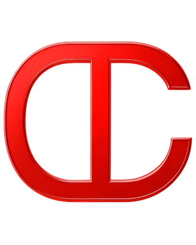 Red G logo, 3D metallic material, glossy finish, circular shape, bold font, capital letter "G", bright fire engine red color, slight gradient effect, symmetrical composition, centered alignment, close