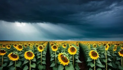 sunflower field,sunflowers,stored sunflower,sunflowers and locusts are together,sunflower,flower field,Conceptual Art,Daily,Daily 32