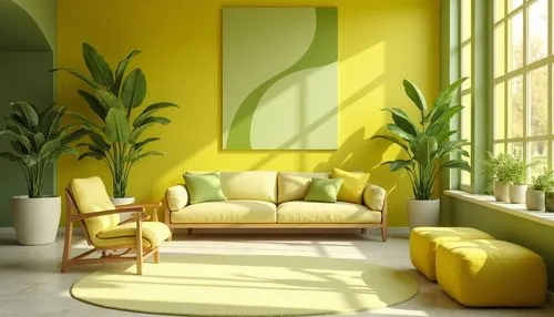 yellow wallpaper,yellow wall,mahdavi,lemon wallpaper,yellow garden,sitting room,house plants,houseplant,yellow ball plant,houseplants,defence,aa,lemon background,sofa set,interior design,sunroom,soft furniture,interior decor,fromental,palila,Photography,General,Realistic