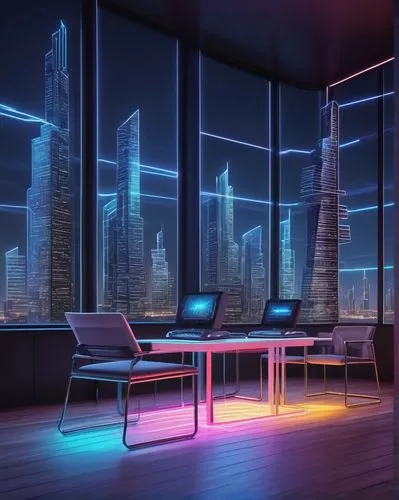 Modern data architecture, AWS cloud, Epub format, futuristic cityscape background, skyscrapers, neon lights, digital screens displaying data streams, 3D graphical representations of data flow, minimal