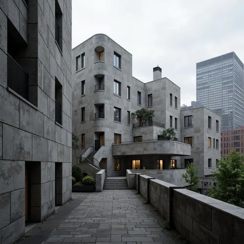 rigshospitalet,habitat 67,libeskind,kimmelman,rikshospitalet,hashima,kirrarchitecture,apartment block,chipperfield,morphosis,contextualism,cantilevered,residential,architecturally,corbu,cantilevers,barbican,westbeth,multistory,safdie