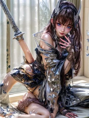 witchblade,diaochan,casca,ceromitia,ibuki,yuanji