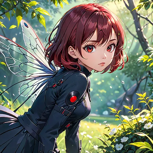 vanessa (butterfly),red butterfly,butterfly background,garden fairy,butterfly,nightingale,julia butterfly,flower fairy,butterflies,winged heart,butterfly vector,passion butterfly,aurora butterfly,fae,forest background,sky butterfly,butterfly green,eye butterfly,fairy,fairy queen,Anime,Anime,Realistic