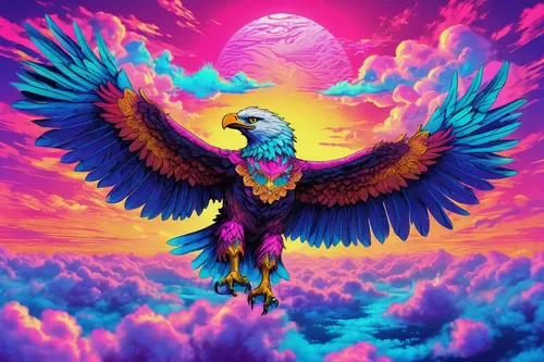 eagle illustration,eagle,colorful birds,avian,the hummingbird hawk-purple,aztec gull,mongolian eagle,hedwig,bird in the sky,bird png,blue parrot,perico,falcon,bird kingdom,eagles,garuda,african eagle,phoenix,eagle eastern,bird bird kingdom,Conceptual Art,Sci-Fi,Sci-Fi 28